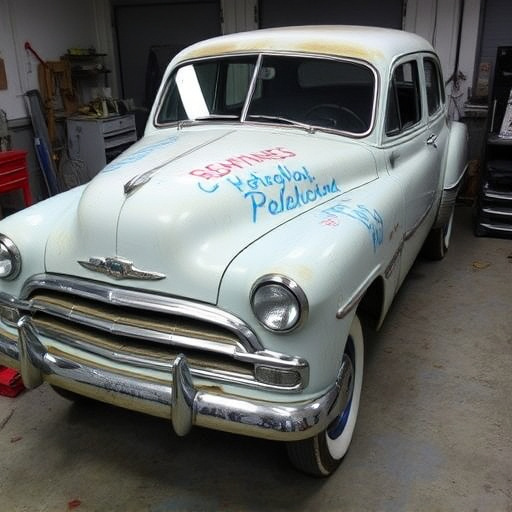 vehicle restoration process