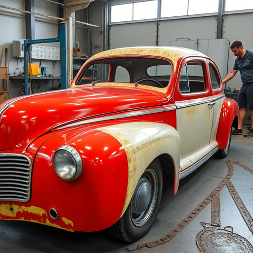 vehicle restoration process