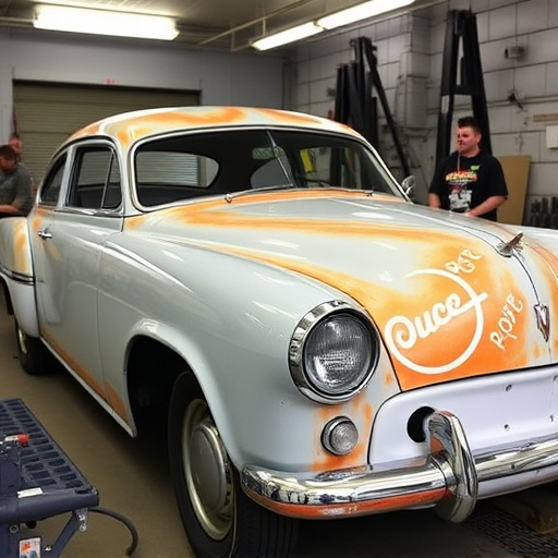 vehicle restoration process