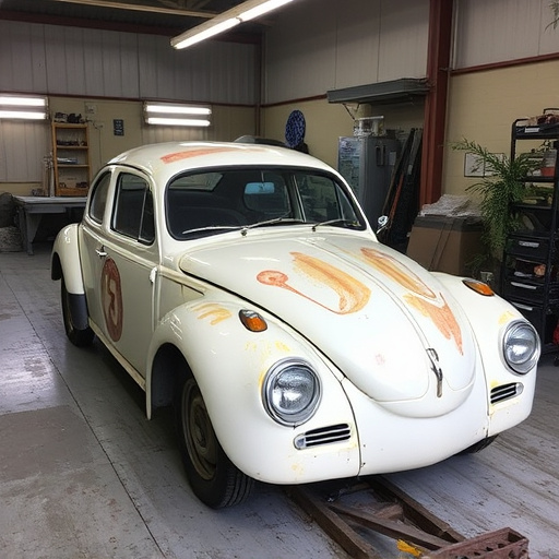 vehicle restoration process