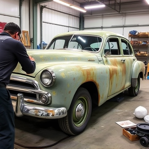 vehicle restoration process