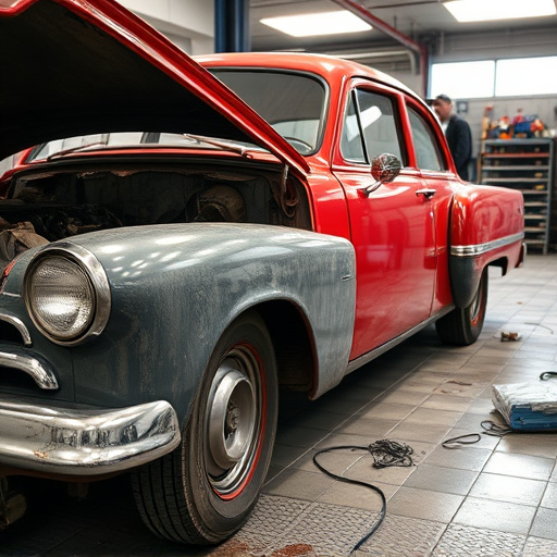 vehicle restoration process